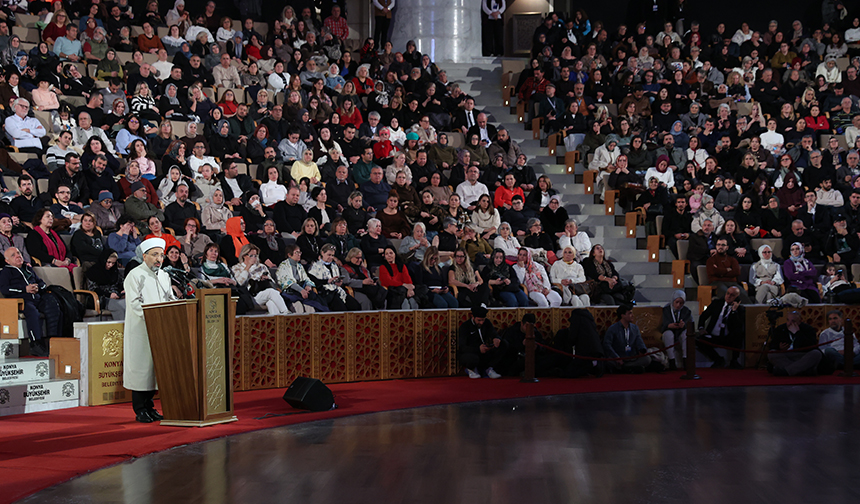 Prof. Dr. Arpaguş: Huzuru aradığımız nispette insanlığımızı bulmaktayız