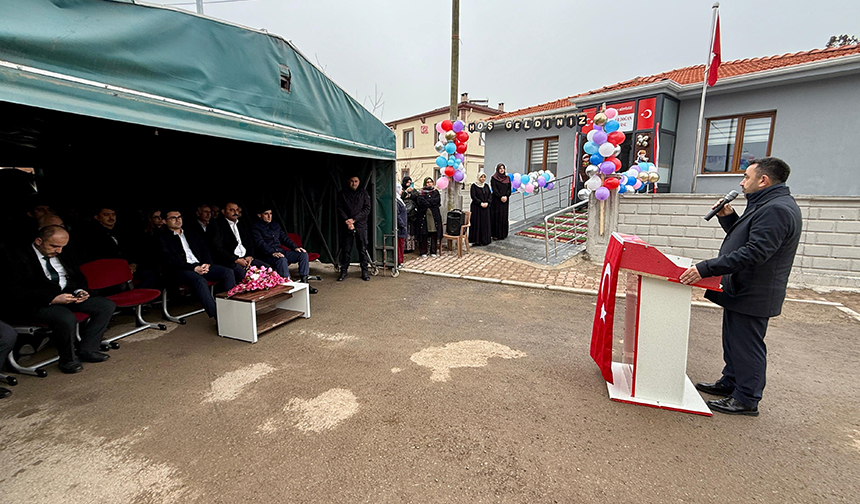 Sarıoğlan Şehit Ömer Doğan Kur’an Kursu dualarla açıldı