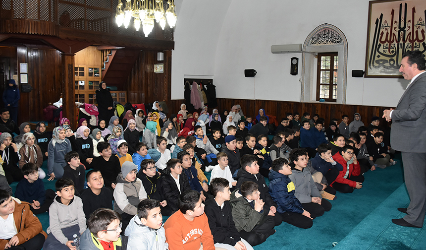 Bilecik’te öğrenciler camide buluştu