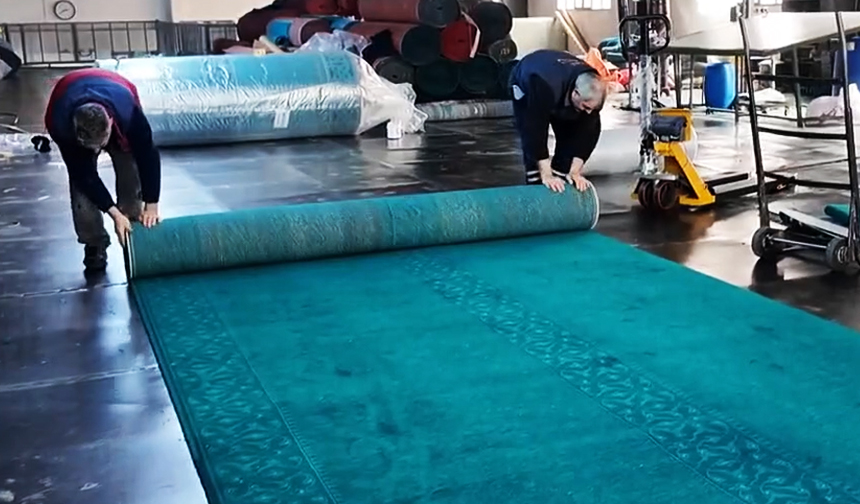 Cami Halı Dokuma Japonya 33