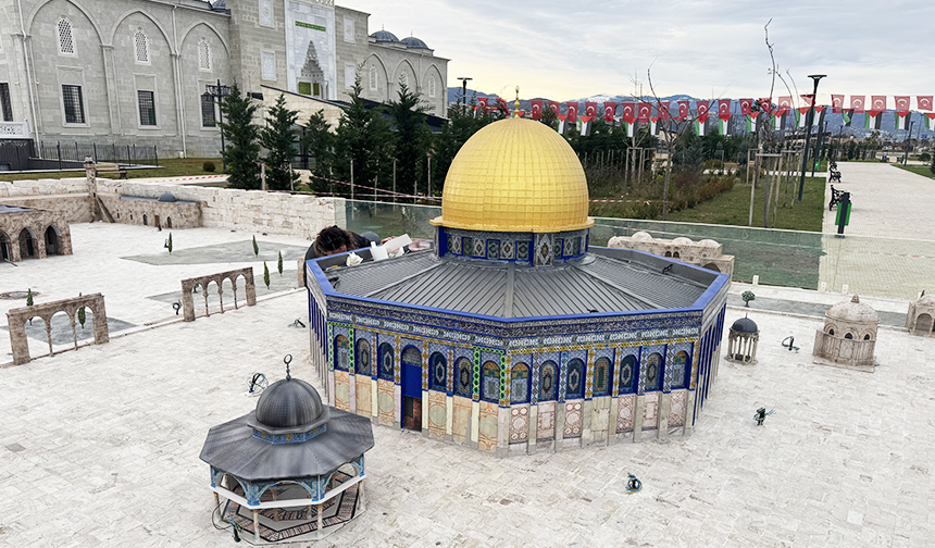 Mescid-i Aksa’nın “manevi iklimi” Trabzon’da minyatürü ile yaşatılacak