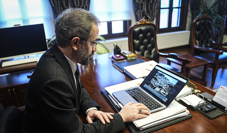 Müftü Tuncel, AA’nın “Yılın Kareleri” oylamasına katıldı
