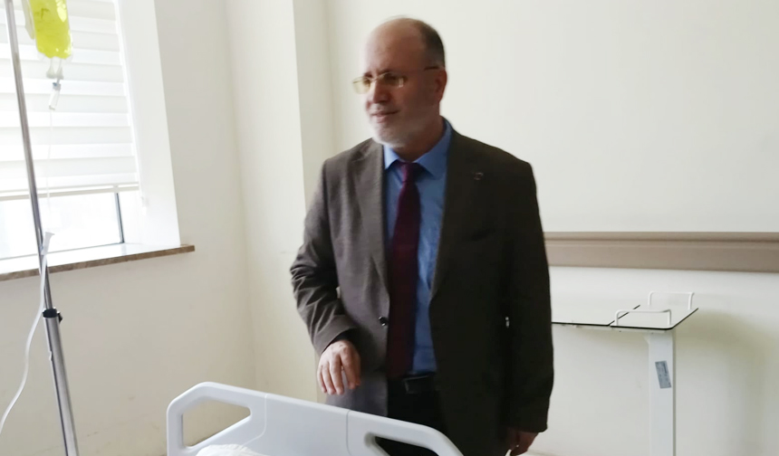 Giresun’da hastalar unutulmadı