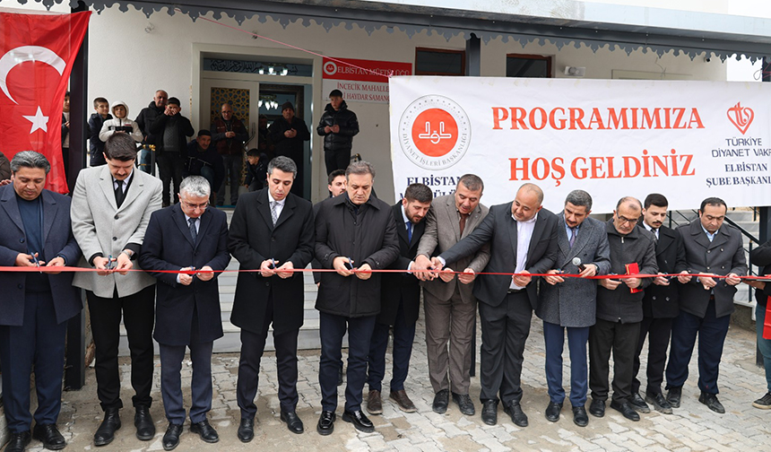 Elbistan Cami Açılıs 22