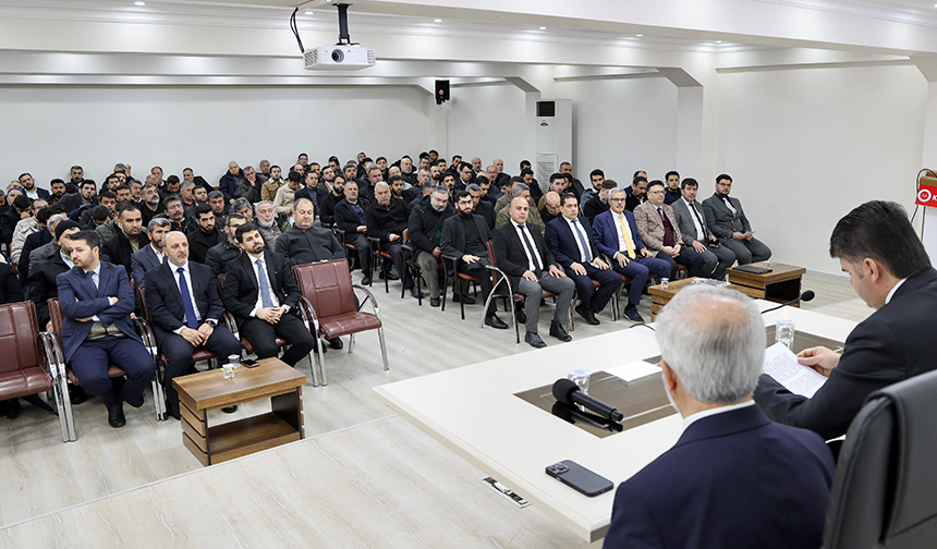 Kilis Valisi Din Görevlileriyle Buluştu 33