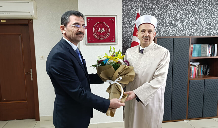 Kahramanmaraş İl Müftüsü Güller, görevine başladı