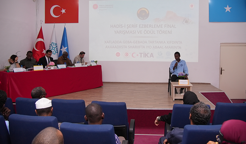 Mogadişu'da hadis-i şerifi yarışması düzenlendi