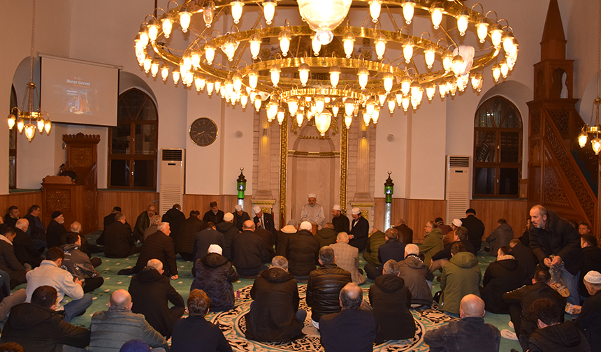 Müftü Kılıçbay Berat Gecesi Mağfiret Vesilesidir 5