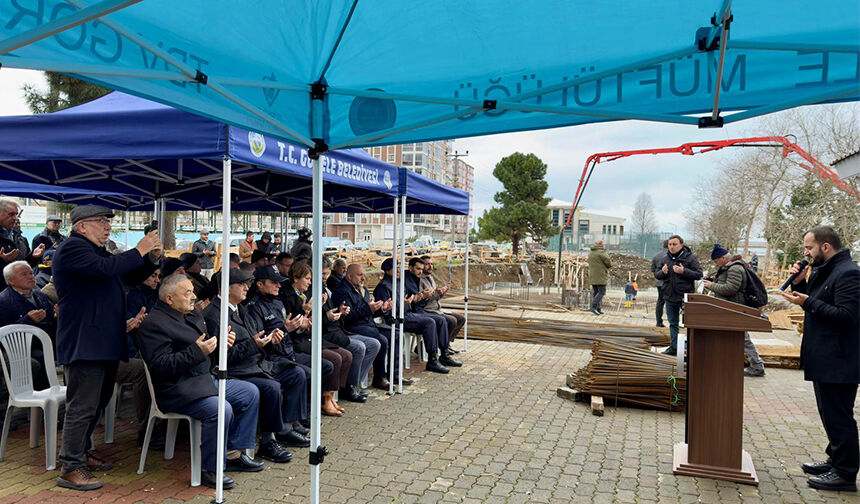 Görele’de Müftülük Hizmet Binasının Temeli Dualarla Atıldı 6