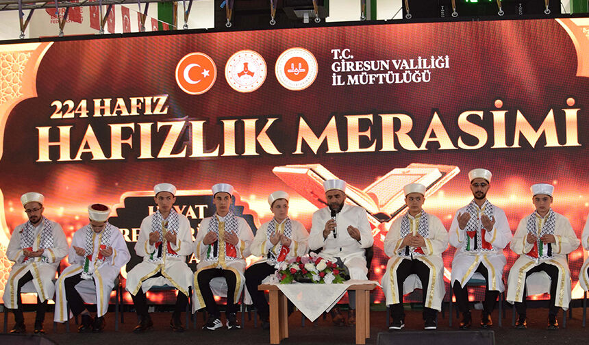 Giresun’da 224 Hafız Icazet Aldı 14