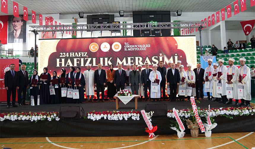 Giresun’da 224 Hafız Icazet Aldı 17