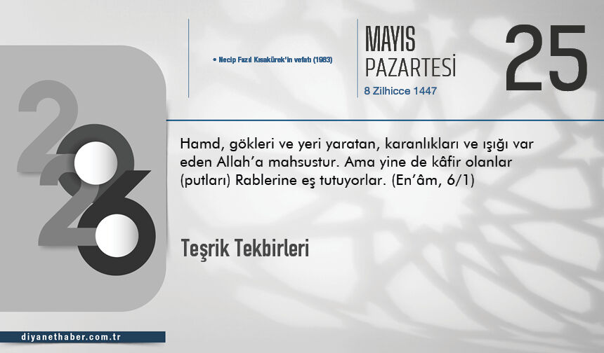 Teşrik Tekbirleri