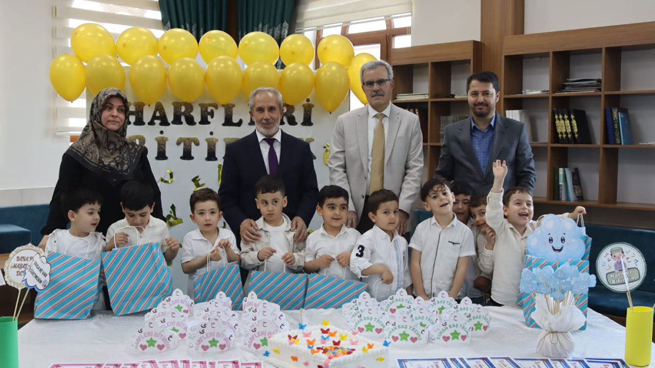 Kazancıoğlu 4-6 Yaş Kur’an Kursunda minikler Kur’an’a geçti