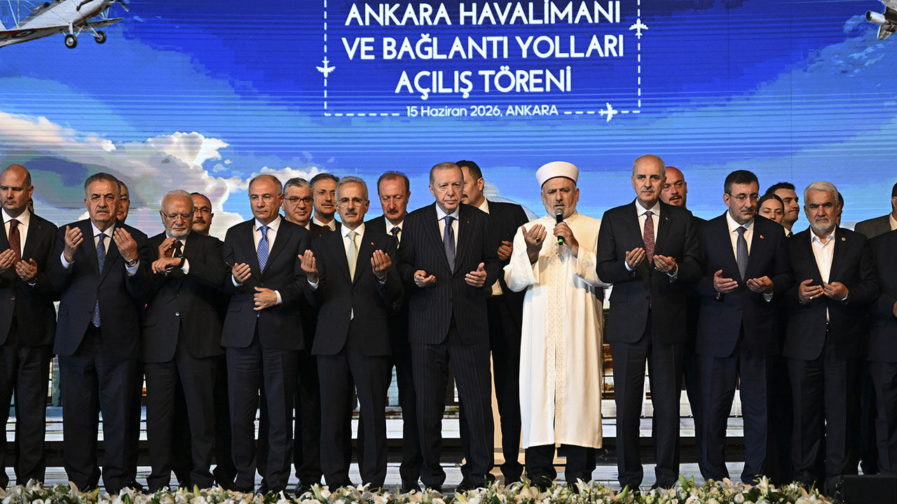 Ankara Havalimanı dualarla açıldı