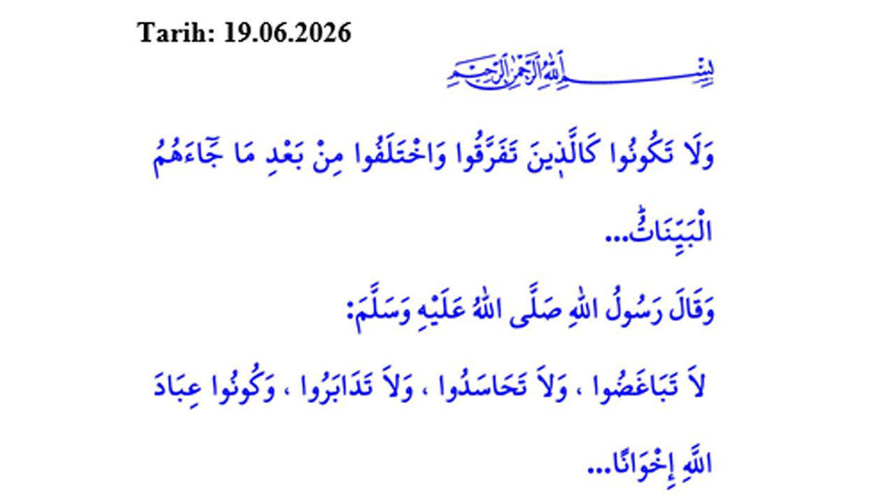 Hutbe Ayet-2