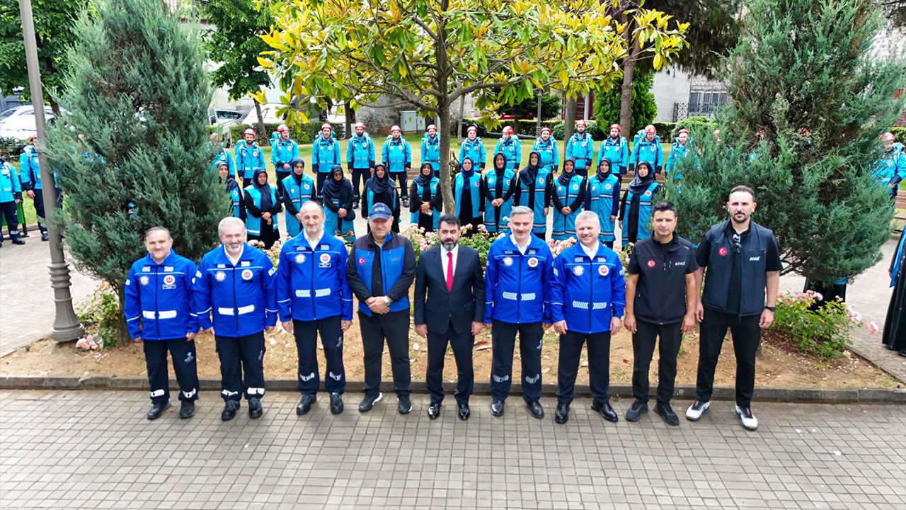 TDV Trabzon İl Müftülüğü Arama Kurtarma Ekibi AFAD akreditasyon sürecine hazır