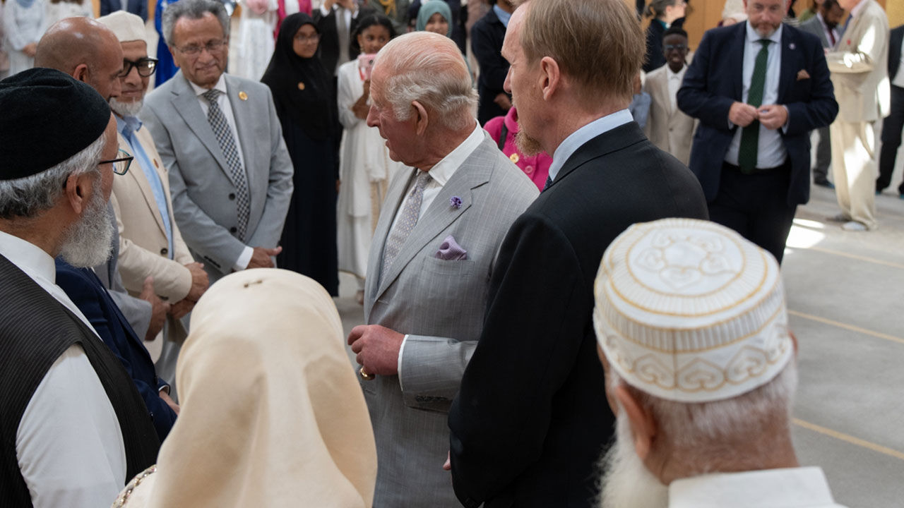 Cambridge Merkez Camisi Kral Ziyareti 1