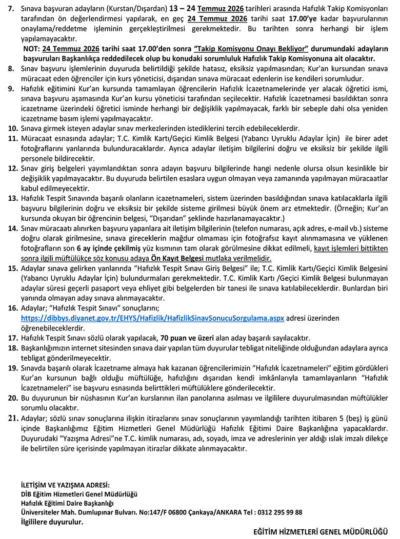 Hafızlık 2
