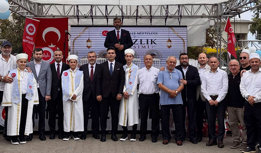 Piraziz’de ilk kez hafızlık icazet merasimi düzenlendi