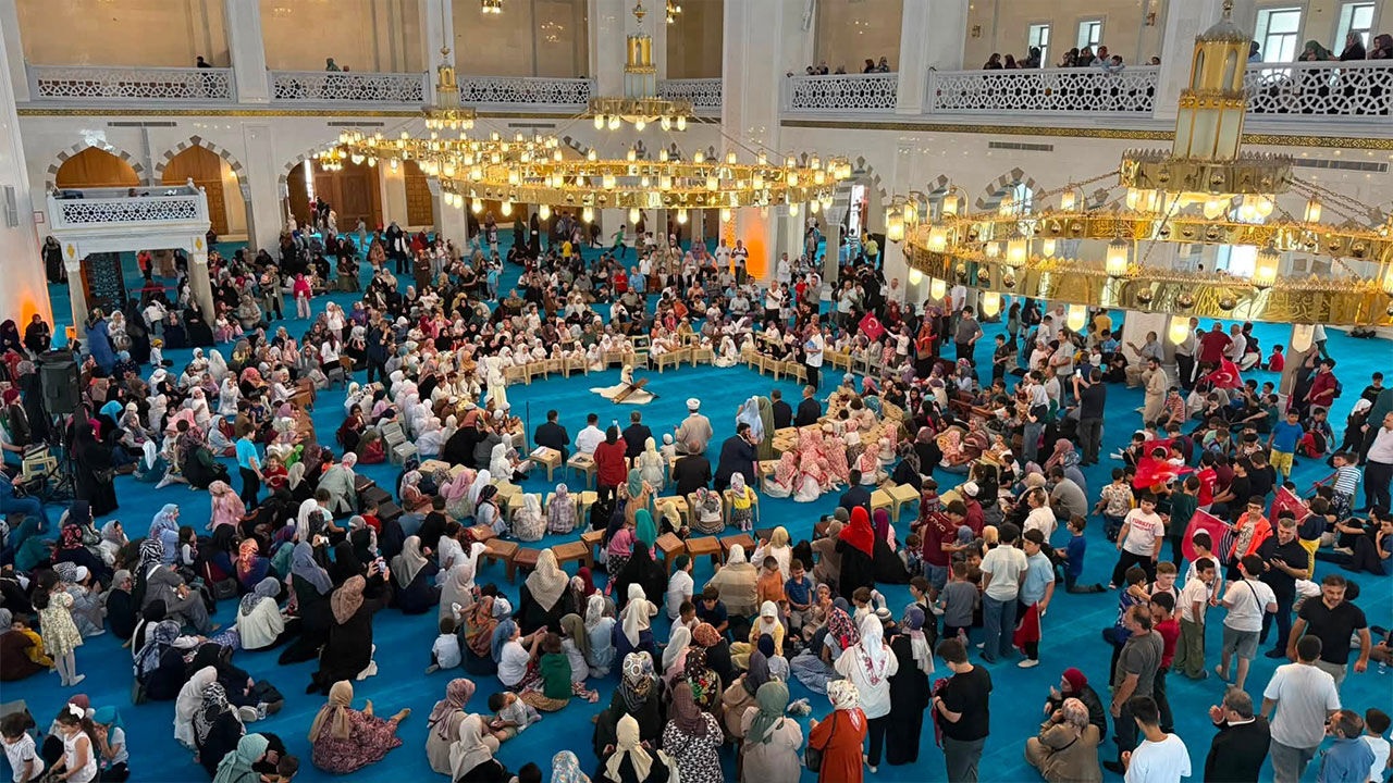Vali Şahin, Yaz Kur'an Kursu öğrencileriyle buluştu