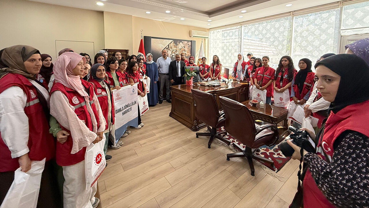 Damla Gönüllüleri Iğdır İl Müftülüğünü Ziyaret Etti