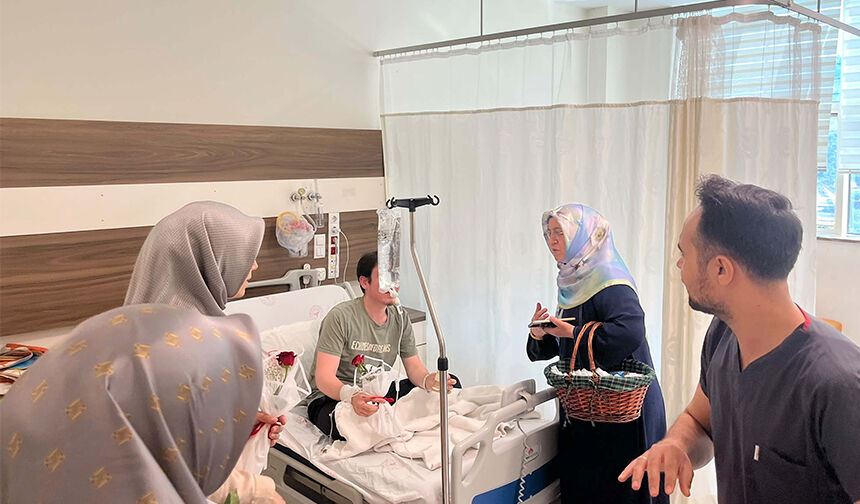Giresunda Hastaneye Mevlid I Nebi Ziyareti 4