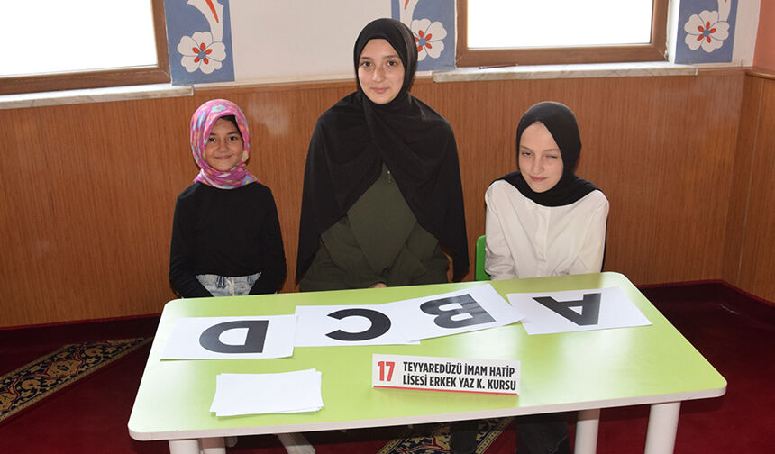 Yaz Kur'an Kursu Öğrencileri Hem Öğrendi Hem Yarıştı 14