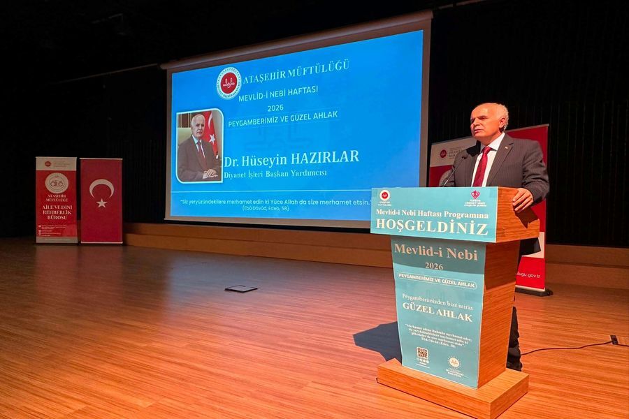 Ataşehir’de Mevlid-i Nebi konferansı