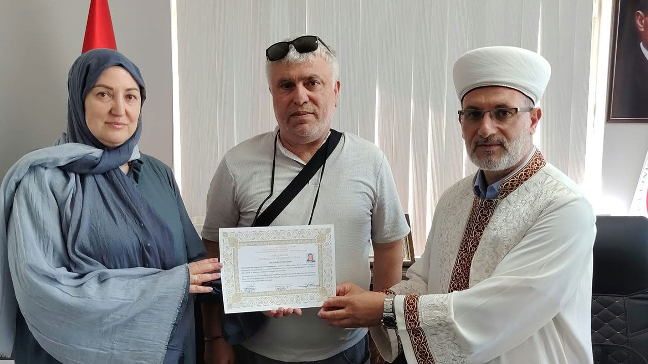 Rus Pavlushkina Gürsu’da Müslüman oldu