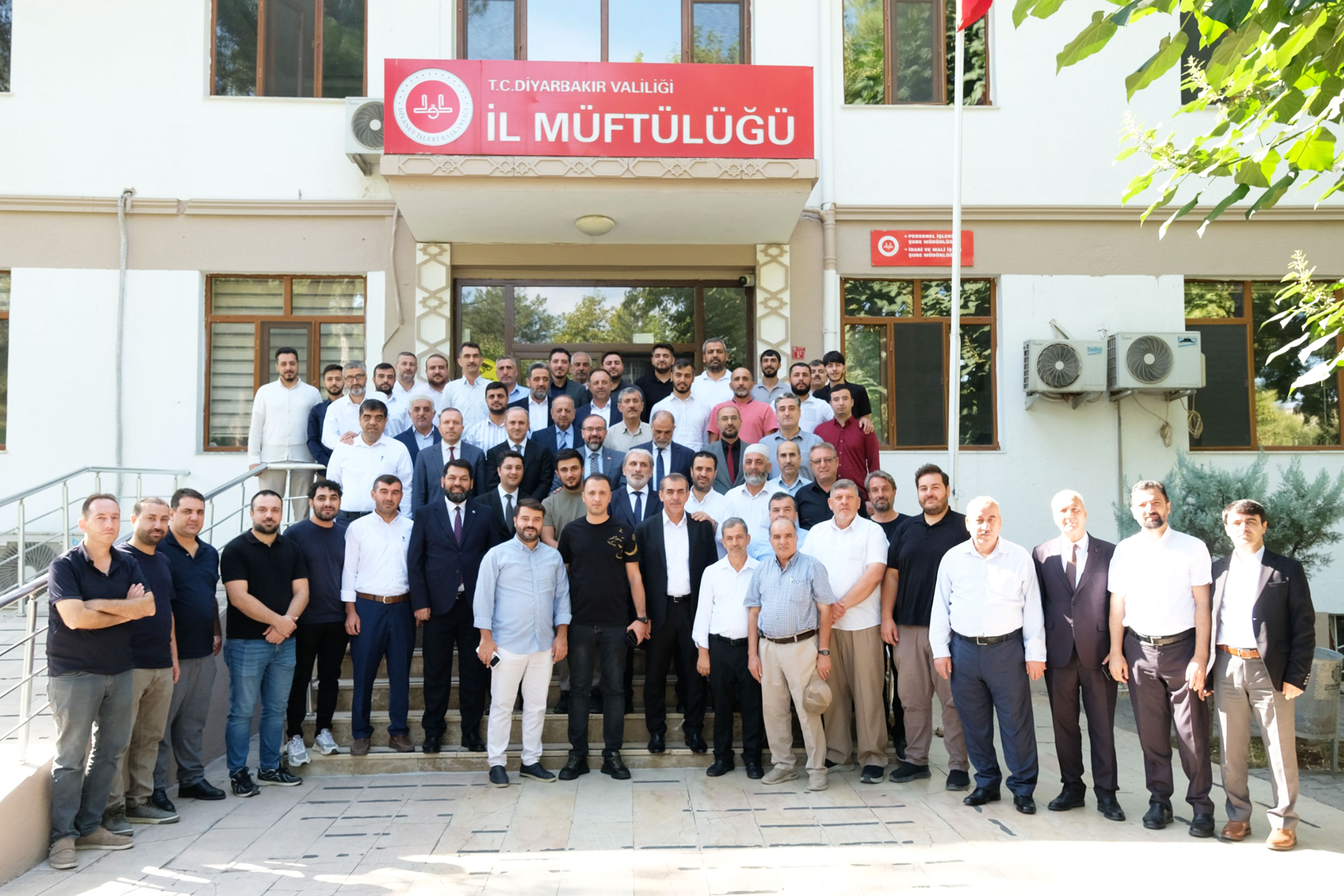 İl Müftüsü Büyük, personelle vedalaştı