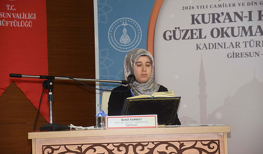 Kur'an I Kerim’i Güzel Okuma Kadınlar Türkiye Finali Giresun'da Yapıldı 15