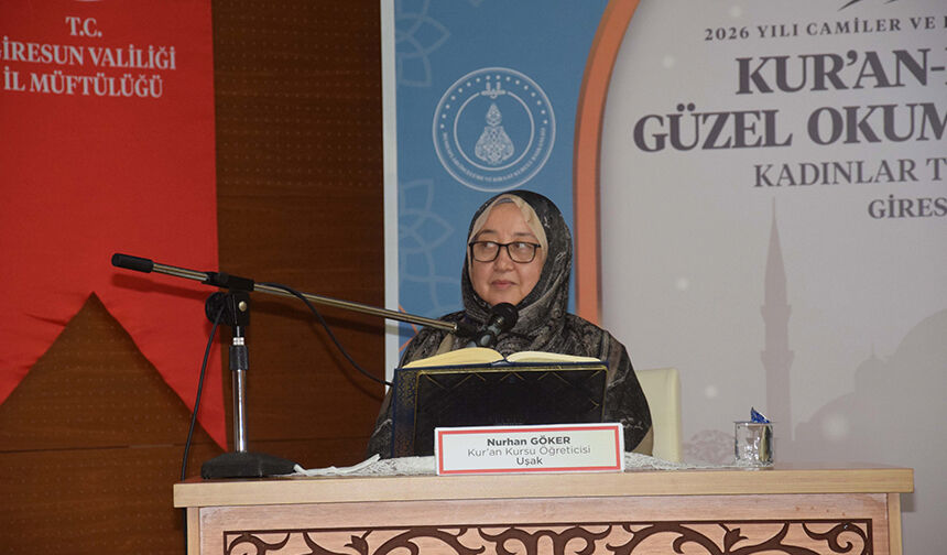 Kur'an I Kerim’i Güzel Okuma Kadınlar Türkiye Finali Giresun'da Yapıldı 18