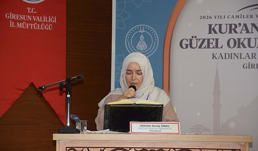 Kur'an I Kerim’i Güzel Okuma Kadınlar Türkiye Finali Giresun'da Yapıldı 19