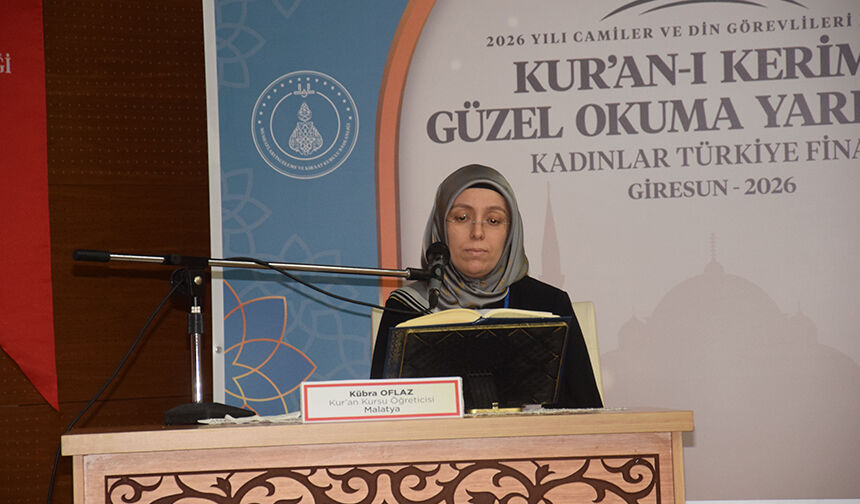 Kur'an I Kerim’i Güzel Okuma Kadınlar Türkiye Finali Giresun'da Yapıldı 22