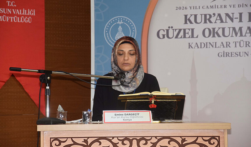 Kur'an I Kerim’i Güzel Okuma Kadınlar Türkiye Finali Giresun'da Yapıldı 23