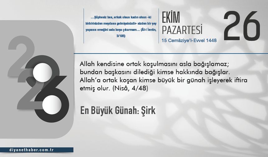 En Büyük Günah: Şirk