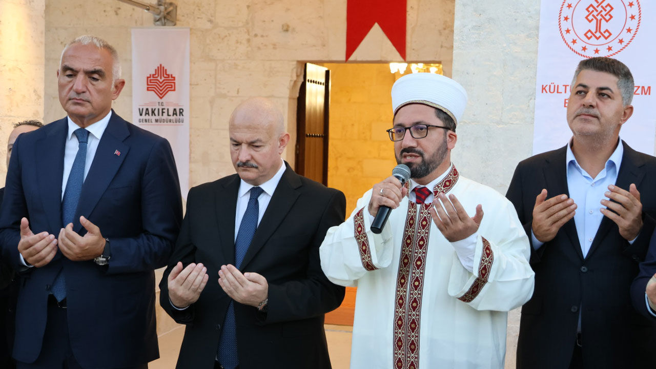 Tarihi Musalla Camii yeniden ibadete açıldı