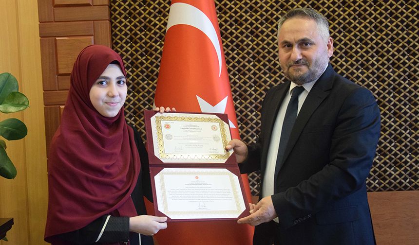 10 Öğrenci Hafızlık Icazet Belgelerini Aldı 14