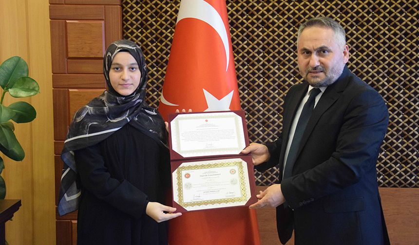 10 Öğrenci Hafızlık Icazet Belgelerini Aldı 6