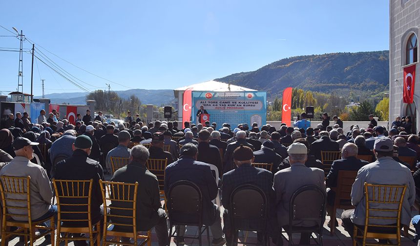 Ali Yöre Camii Ve Külliyesi Dualarla Açıldı 5