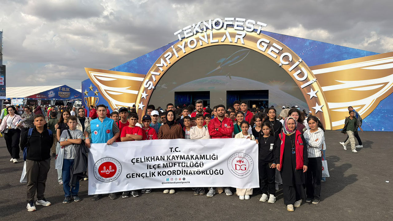 Çelikhan Diyanet Gençlik TEKNOFEST'te
