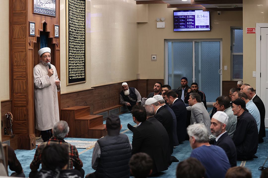 Diyanet İşleri Başkanı Arpaguş, Abd’deki Temaslarını Sürdürüyor (10)