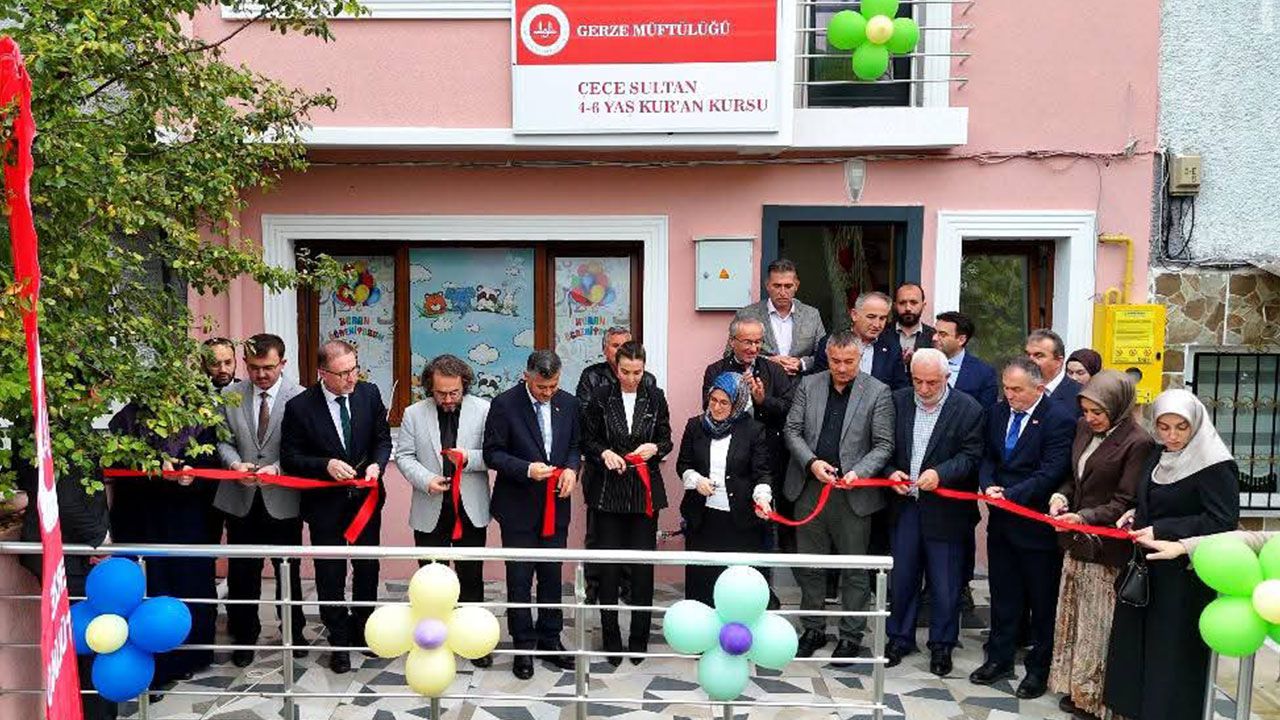 Çeçe Sultan 4-6 Yaş Kur'an Kursu açıldı