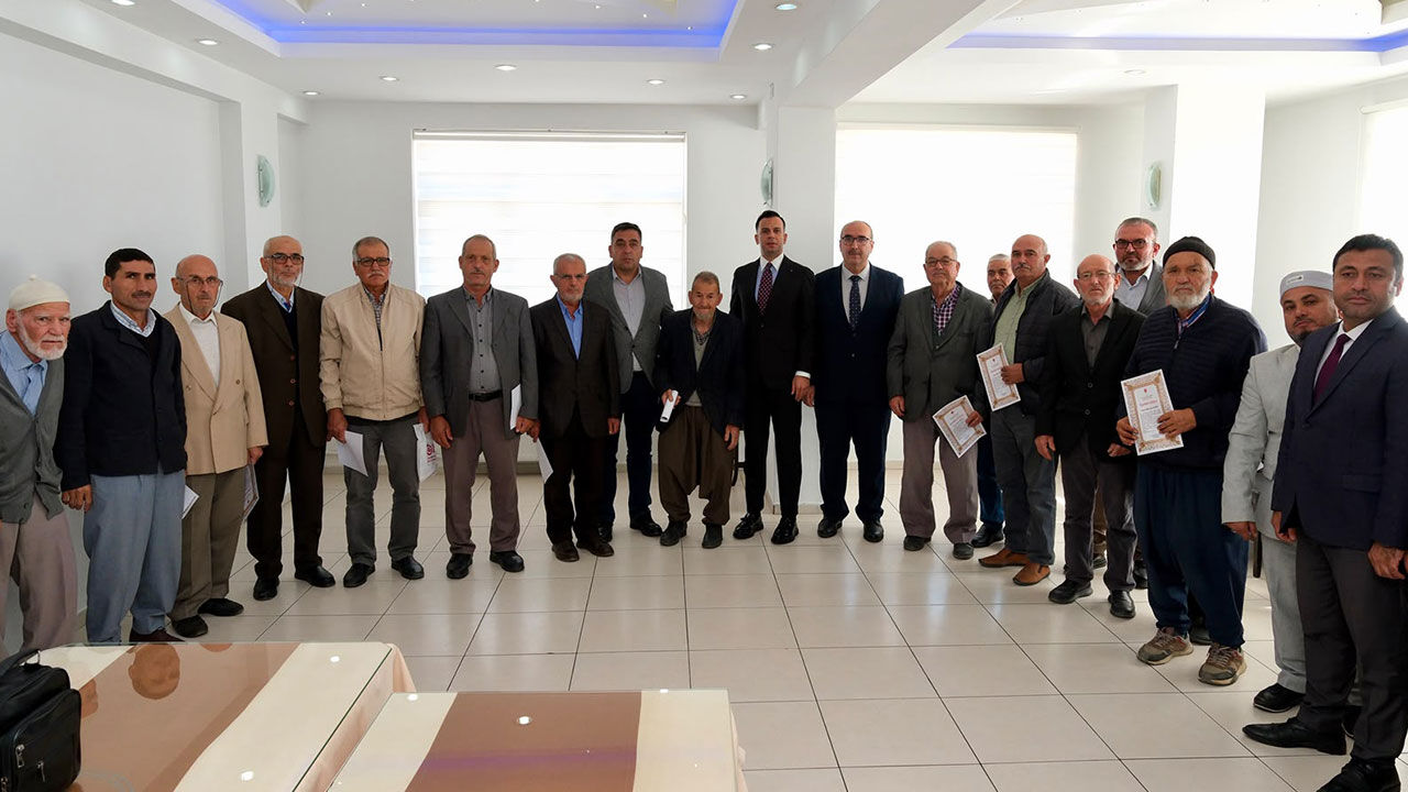 Gülnar’da emekli din görevlileri buluştu