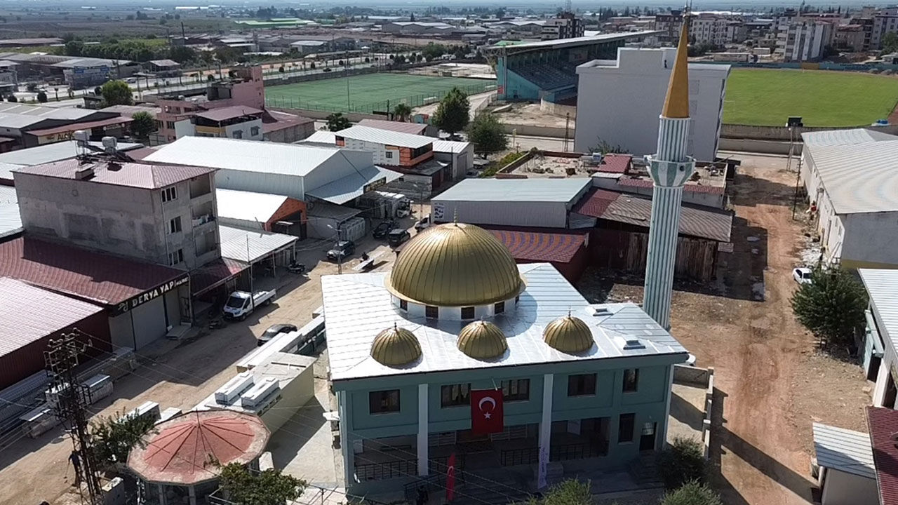 Hatay'da depremlerin ardından 137'nci cami açıldı