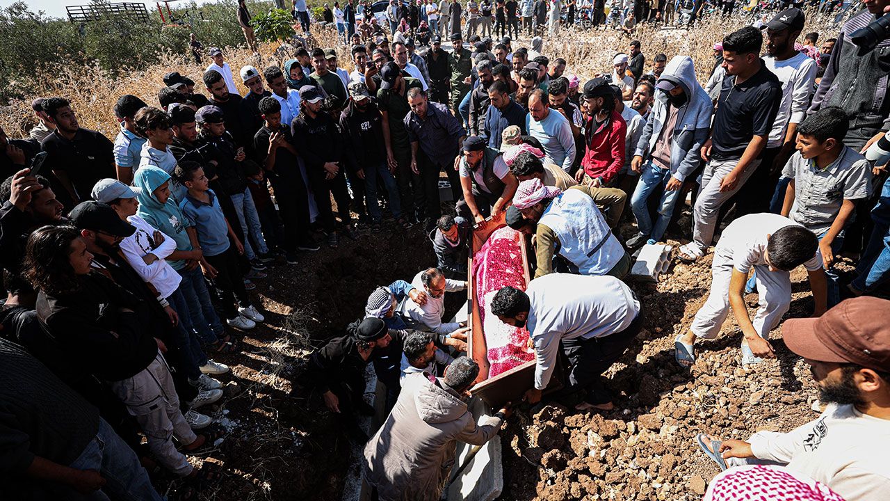 İsrail Askerlerinin Öldürdüğü Down Sendromlu Suriyeli, Dera'da Defnedildi 1