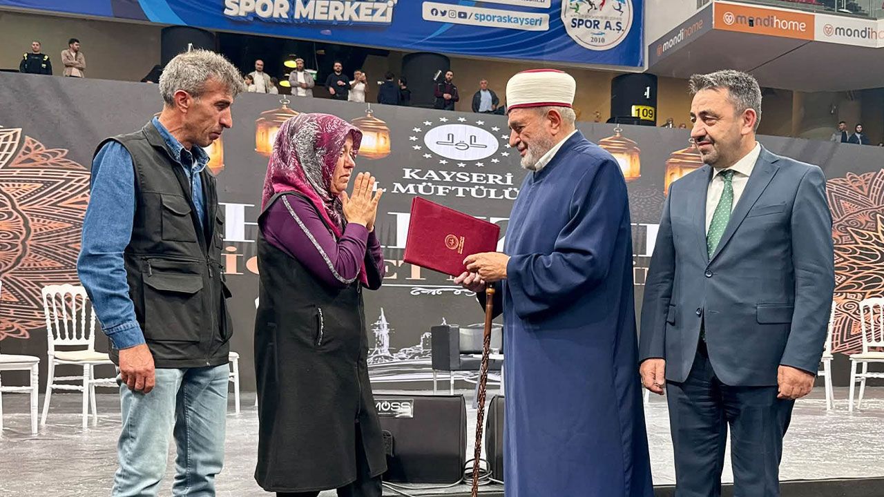 Kayseri Şehit Hafız Icazeti 1