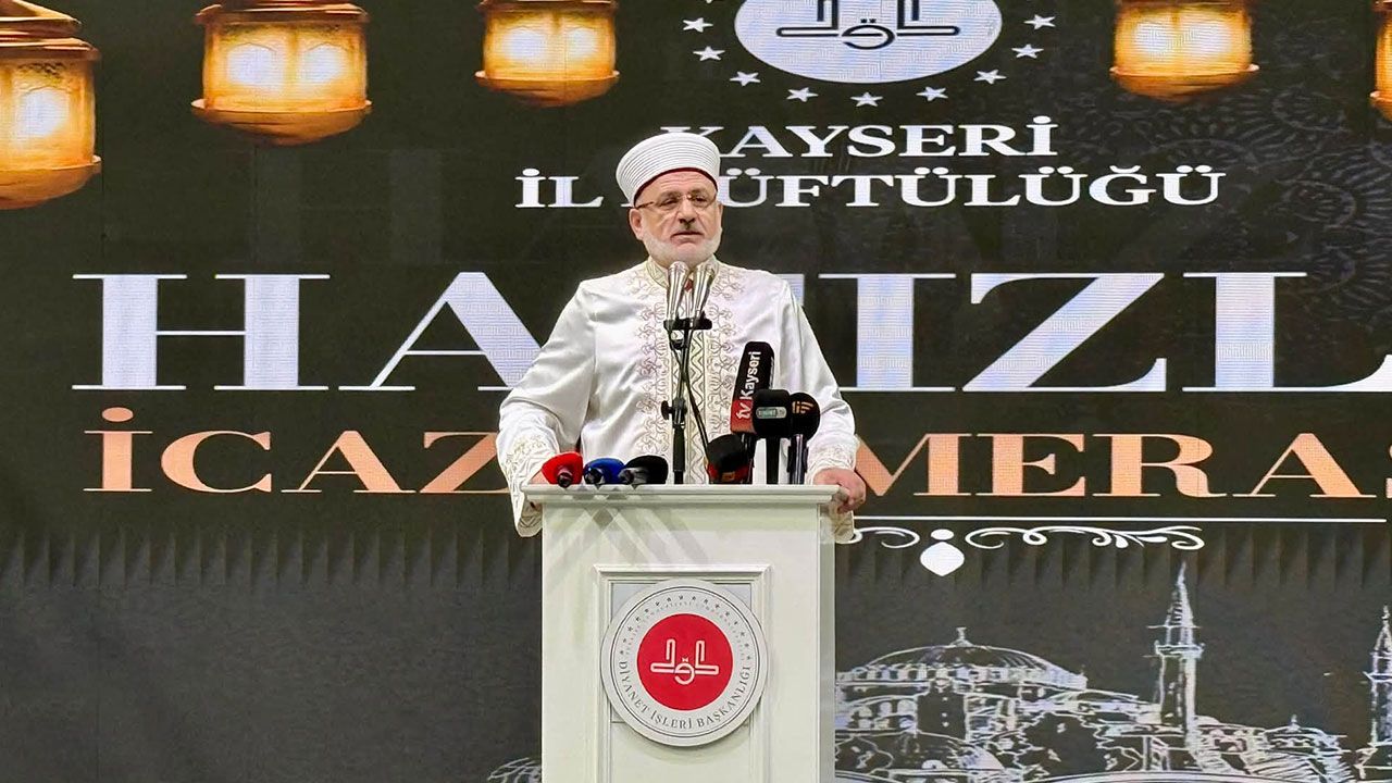Kayseride 738 Hafız Içim Icazet Töreni 11