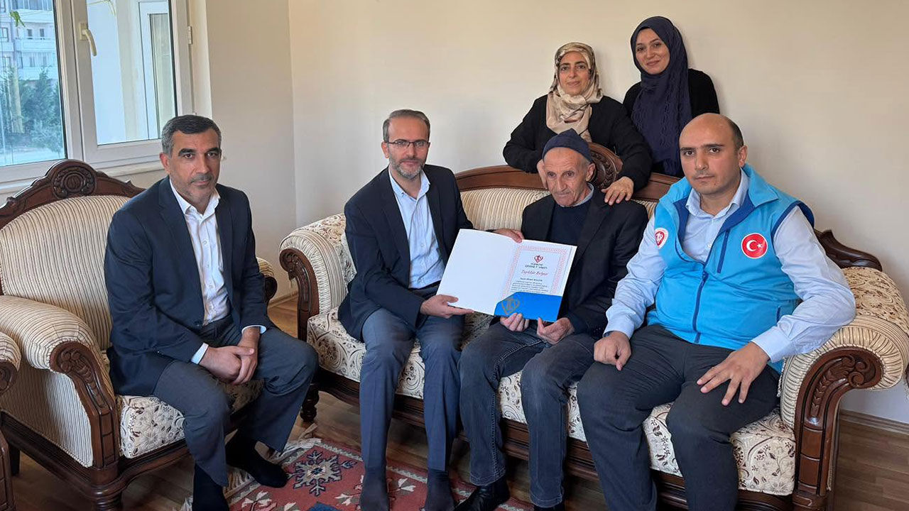 Battalgazi’de hayırsever evini Kur'an kursuna bağışladı