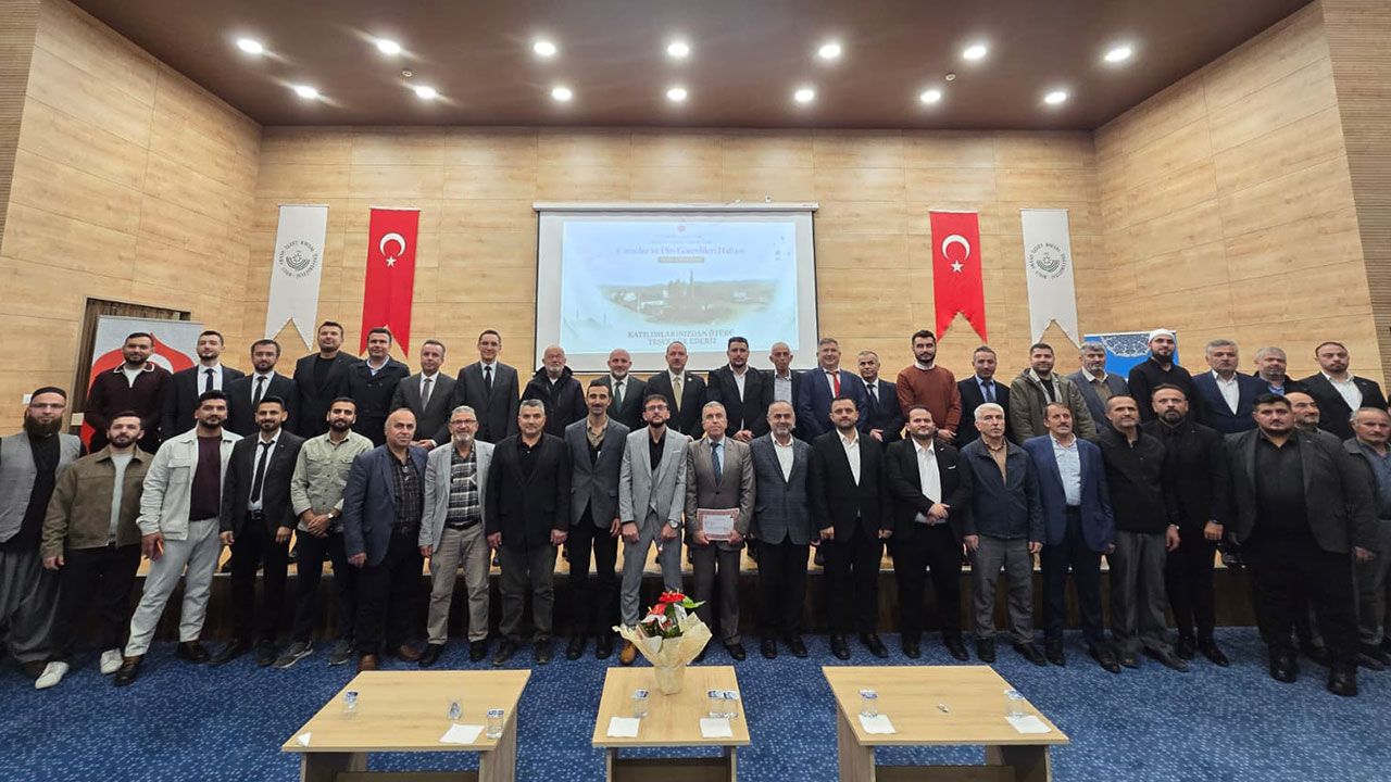 Mengen'de "Camiler ve Din Görevlileri Haftası Özel Programı" düzenlendi
